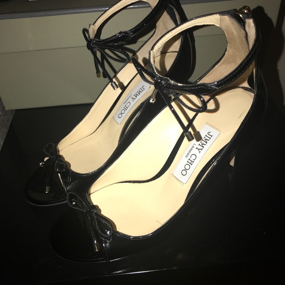 Jimmy choo black heels